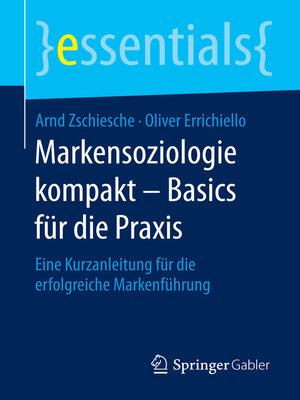 cover image of Markensoziologie kompakt – Basics für die Praxis
